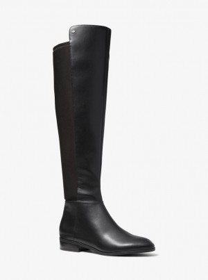 Cizme Dama Michael Kors Bromley Over-the-Knee Boot Negrii | 47SZDXMKW