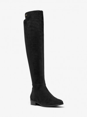 Cizme Dama Michael Kors Bromley Stretch Over-the-Knee Boot Negrii | 79CKQZJHI