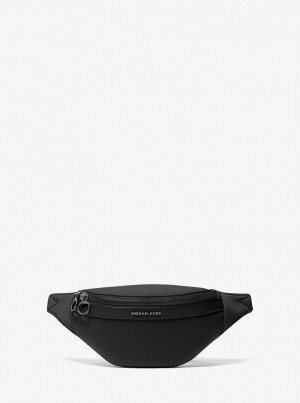 Geanta Crossbody Barbati Michael Kors Brooklyn Scuba Belt Bag Negrii | 69ORSPZUD