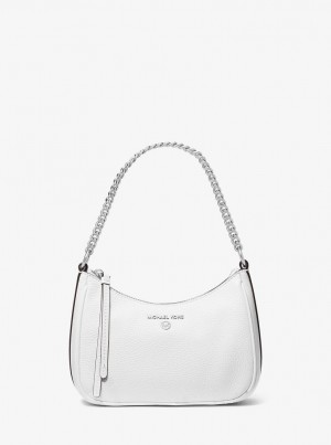 Geanta De Umar Dama Michael Kors Jet Set Charm Small Leather Pochette Albi | 21FZXEMPT