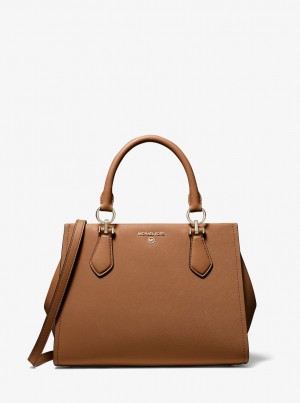 Geanta Satchel Dama Michael Kors Marilyn Medium Saffiano Leather Satchel Luggage | 04UKJFYAD