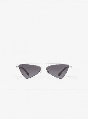 Ochelari de Soare Dama Michael Kors Jinx Sunglasses Gri | 36CSQGTOW