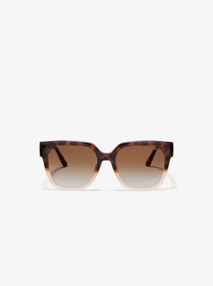 Ochelari de Soare Dama Michael Kors Karlie Sunglasses Roz | 26LGBWNUH
