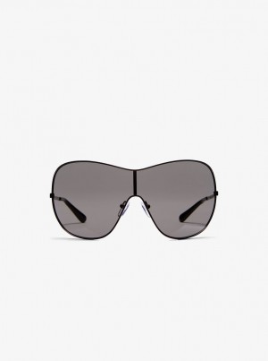 Ochelari de Soare Dama Michael Kors Park Avenue Sunglasses Ciocolata | 15BLWQSYK