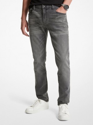 Pantaloni Barbati Michael Kors Parker Stretch-Denim Jeans Stratford | 74CXENRHA