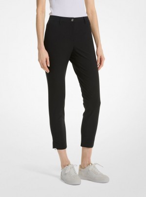 Pantaloni Dama Michael Kors Golf Tech Performance Pants Negrii | 92CGOWQRK