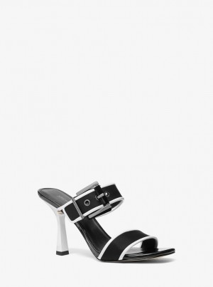 Sandale Dama Michael Kors Colby Neoprene Sandal Albi | 92CVJMHLT